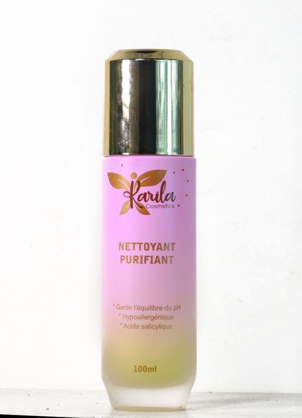 illustration du nettoyant purifiant de karila cosmetics